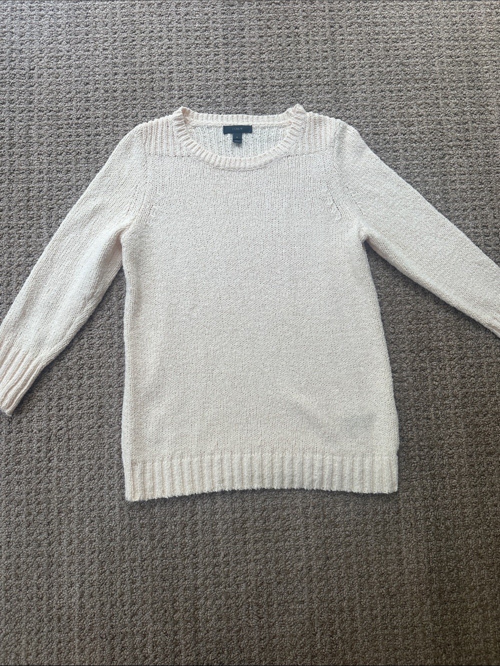 J. Crew Women's Crewneck Sweater - Light Cream